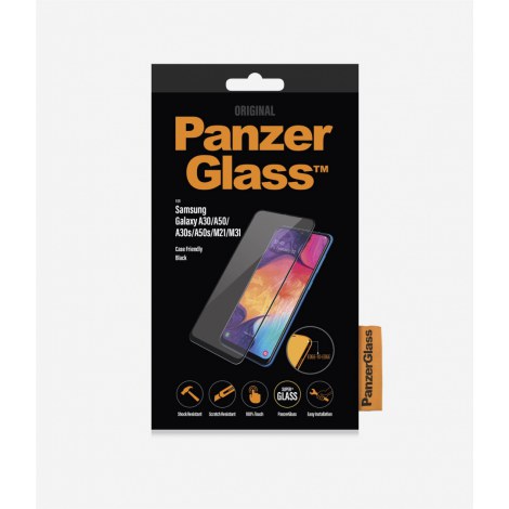 PanzerGlass | Screen protector - glass | Samsung Galaxy A50 | Tempered glass | Black | Transparent - 2